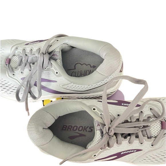 Brooks Ariel 20 Women's Sneakers Size 9.5 D Cushion Support Gray & Purple - Picture 6 of 11